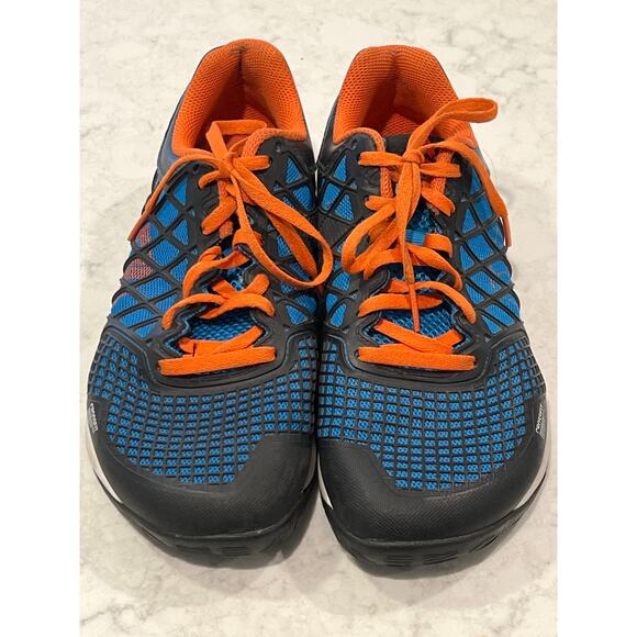 Reebok Women’s Cross‎ Fit Nano 4.0 Lace Up Training Sneakers Size 5 Blue Fitness - Picture 1 of 9